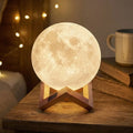 🌙 Lampă Lunară 3D LED Reîncărcabilă cu Telecomandă