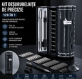 Set Profesional de Șurubelnițe de Precizie 128 în 1 – Husă Cilindrică Premium