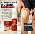 Pachet: 1 Spray pentru Ameliorarea Durerilor de Artrită și Reumatism + Plasture pentru Durerea de Genunchi