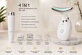 Pachet Relaxare Premium – Mini Aparat de Masaj pentru Ochi + Aparat Electric pentru Masajul Gâtului și Feței