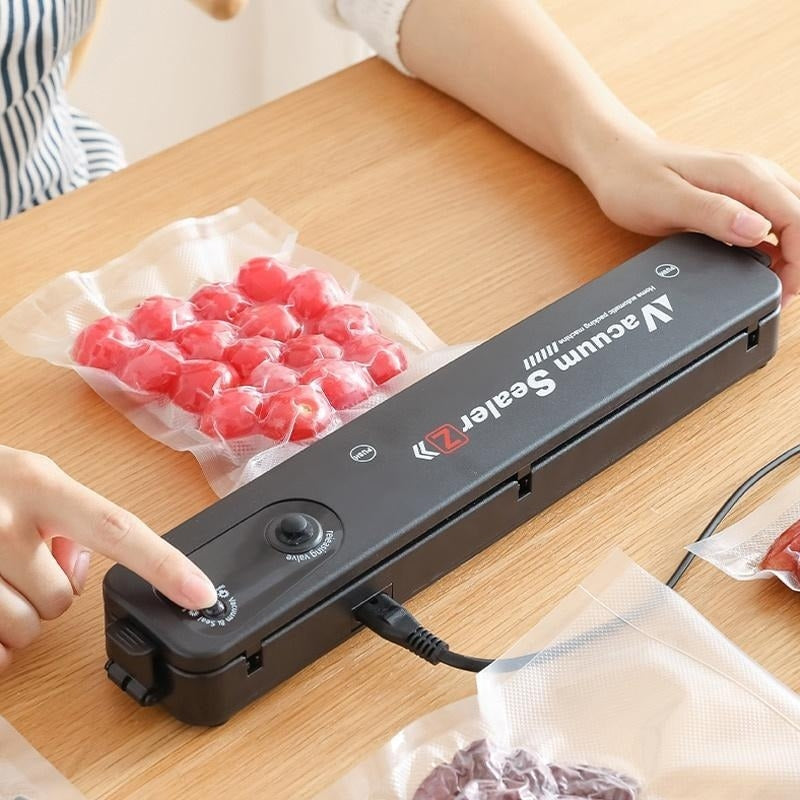 ⭐ FreshVac 2 în 1™ – Aparat de Vidat și Sigilat Pungi