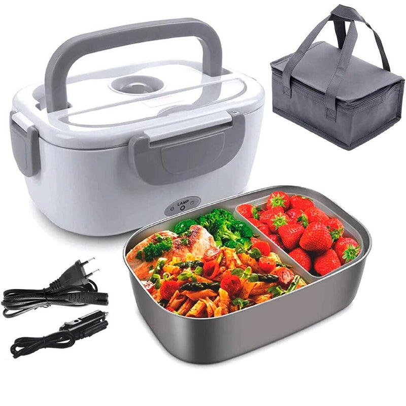 🍱⚡ LunchBox ProHeat 2 în 1™ – Cutie Electrică pentru Prânz cu Încălzire